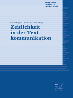 cover image of Zeitlichkeit in der Textkommunikation